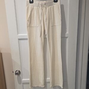 Juicy Couture Cream Drawstring Joggers
